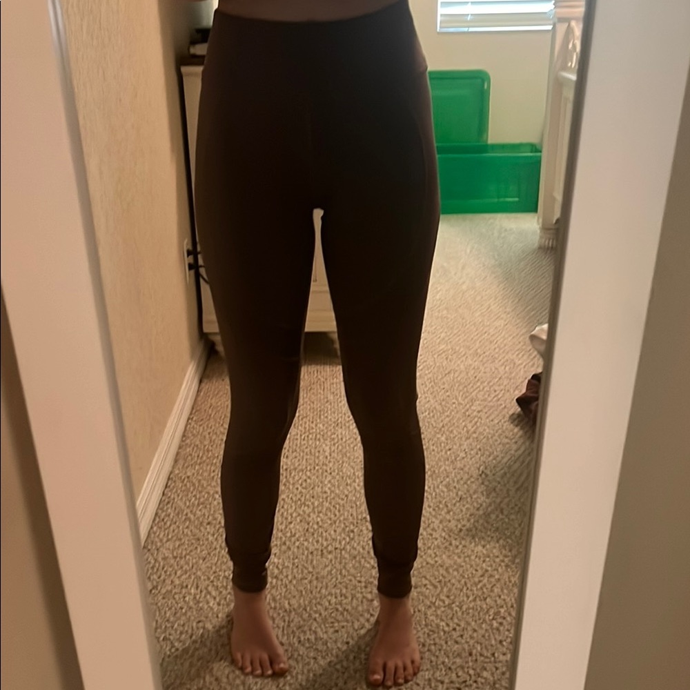 Lululemon City Core Tight Leggings Antique Bark